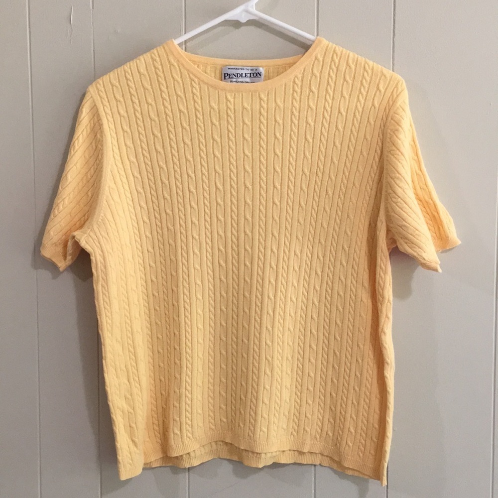 Pendleton Short Sleeve Sweater Women’s M
